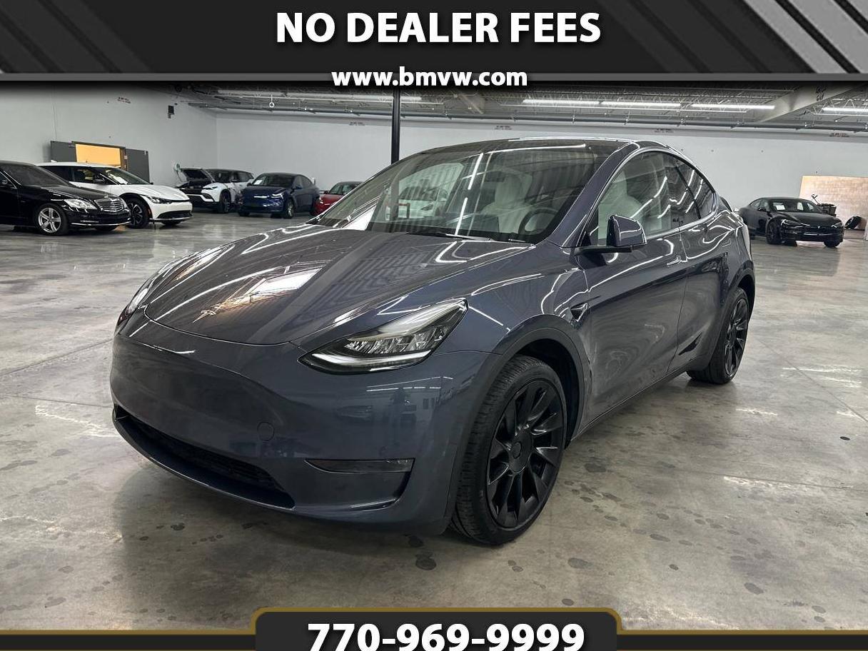 TESLA MODEL Y 2022 7SAYGAEE8NF381455 image